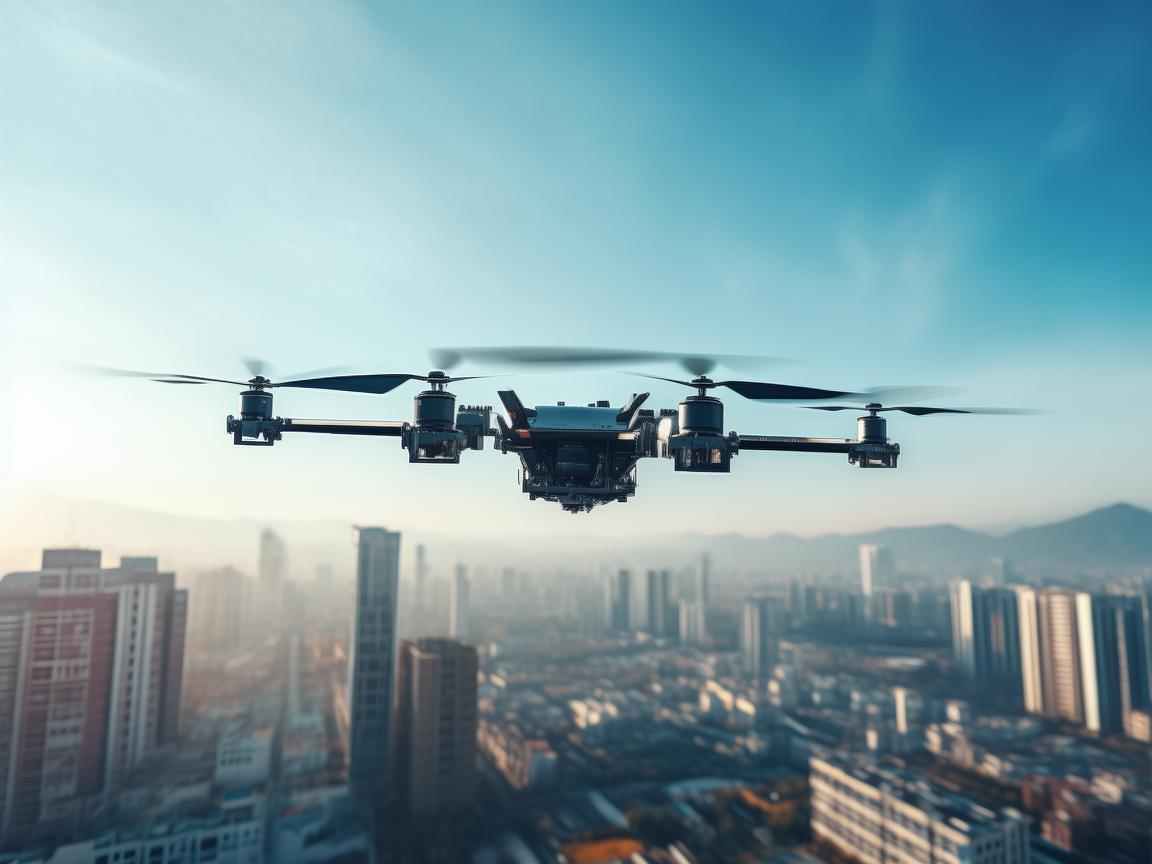 赤峰上空的无人机飞行奥秘